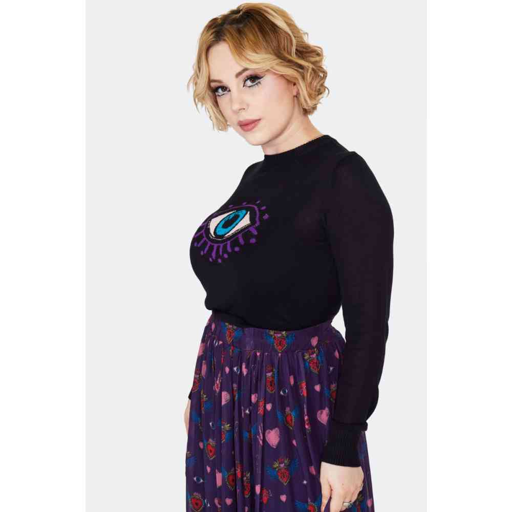 Jawbreaker - Alchemy Hearts Sweater/trui - Zwart